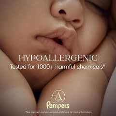 Pampers Amore, Size 5 (20-37 lbs), 48 Count, Our Best Diaper – Hypoallergenic & Fragrance Free, Up to 100% Leakproof, Soft as Cashmere