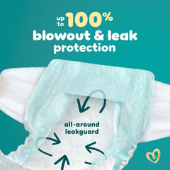 Pampers Swaddlers Disposable Baby Diapers Size 8, One Month Supply (76 Count) with Sensitive Water Based Baby Wipes 4X Pop-Top Packs (336 Count)