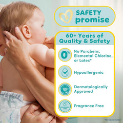 Pampers Pure Protection Disposable Baby Diapers Size 5, 2 Month Supply (2 x 132 Count) with Aqua Pure Sensitive Baby Wipes, 12X Pop-Top Packs (672 Count)