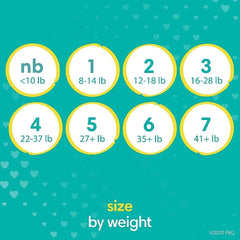 Pampers Disposable Diapers Size 4, Swaddlers 150 Count + Overnight (58 Count)