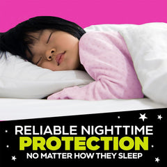 Ninjamas Girls Bedwetting Nighttime Underwear, Size L (64-95+ lbs), 34 Count, Overnight Protection, Ultra Absorbent, Hypoallergenic