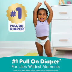 Pampers Diapers - Cruisers 360 - Size 7, 70 Count, Babyproof up to 100% Leakproof Pull-On Diaper