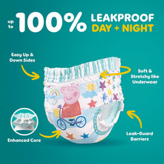 Pampers Training Pants - Easy Ups Girls & Boys - Size 5T-6T, 80 Count, Peppa Pig Potty Underwear (Packaging May Vary)